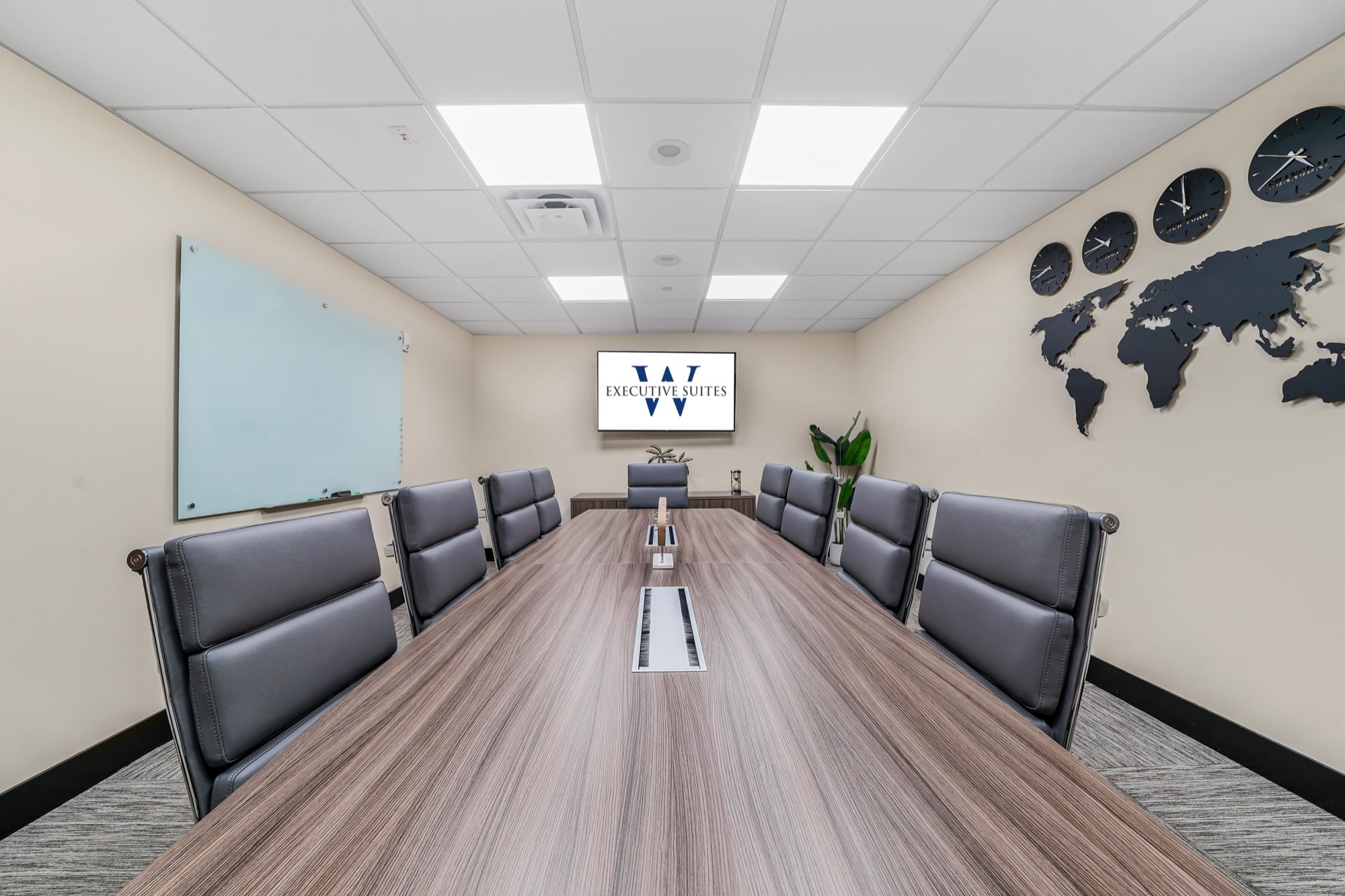 Large conference room at W Executive Suites West Palm Beach